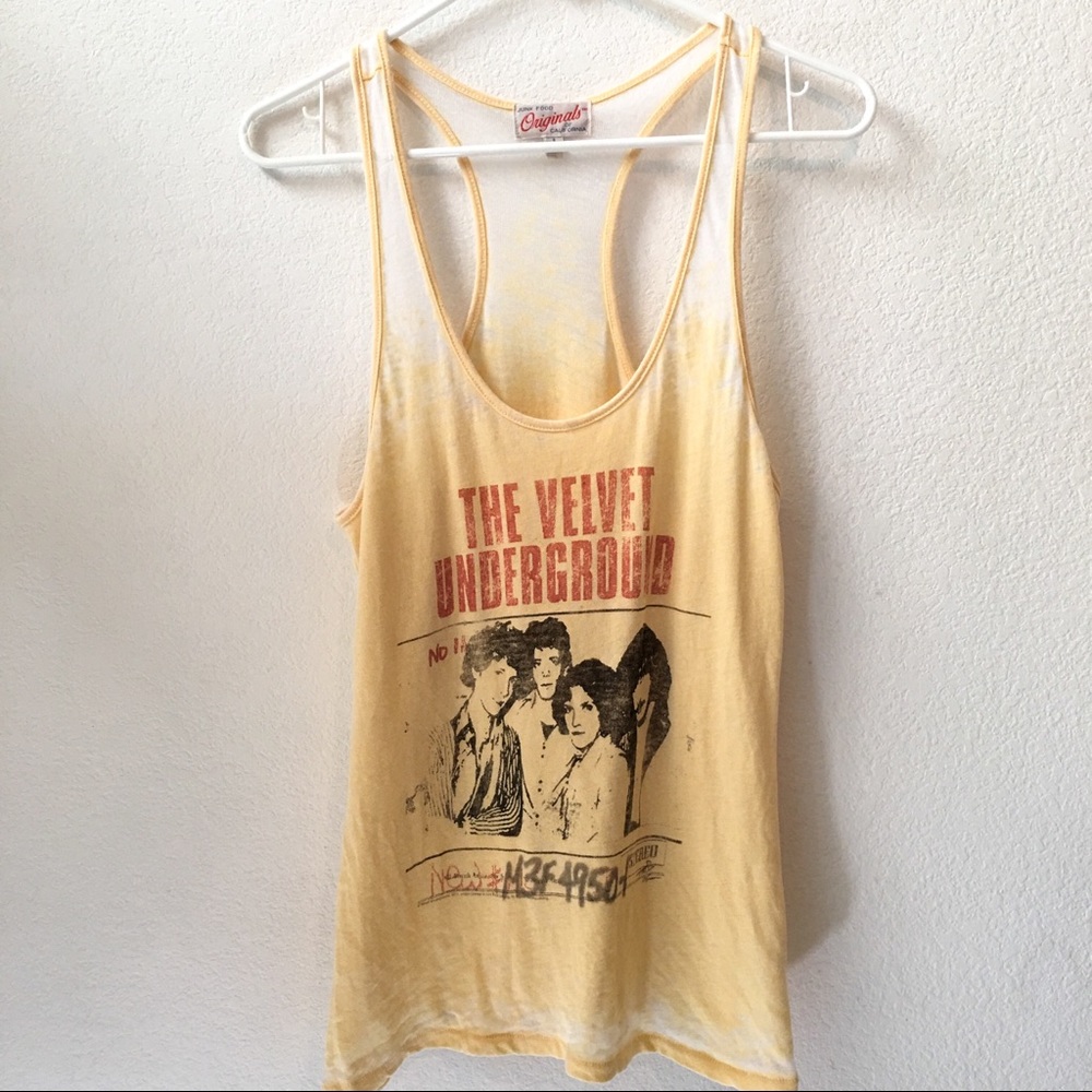 Junk Food Orignals Velvet Underground Tank S